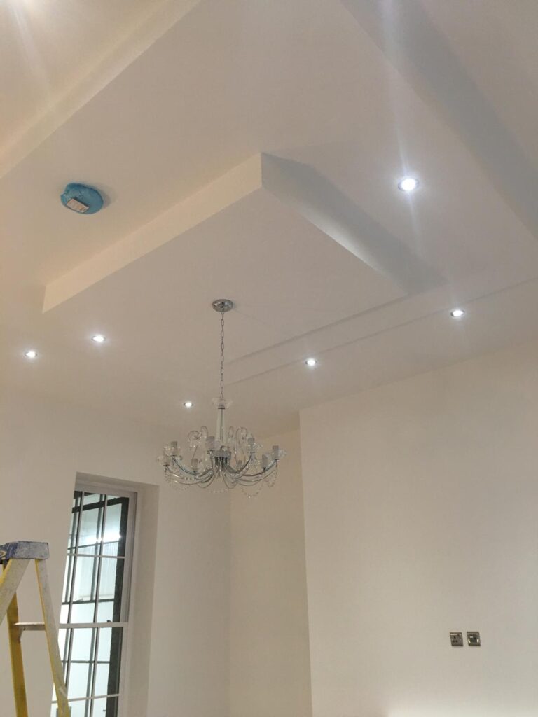 ceiling electrical installation - lighting